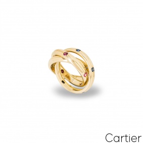 Cartier Yellow Gold Trinity Constellation Ring Cartier Yellow Gold Trinity Constellation Ring